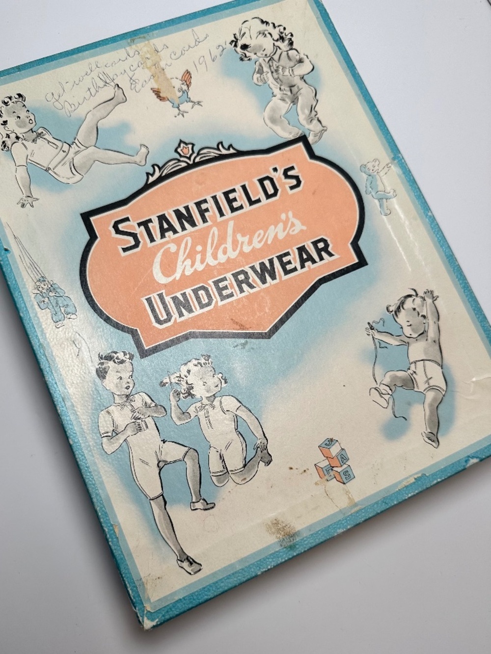 Vintage Stanfield’s Children’s Underwear Mid Century Retail box